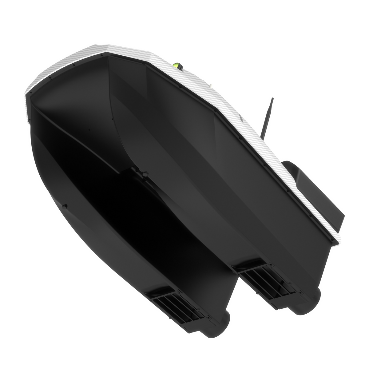 LOKEEVAN D70B White Carbon multi-hopper GPS bait boat – product view 17