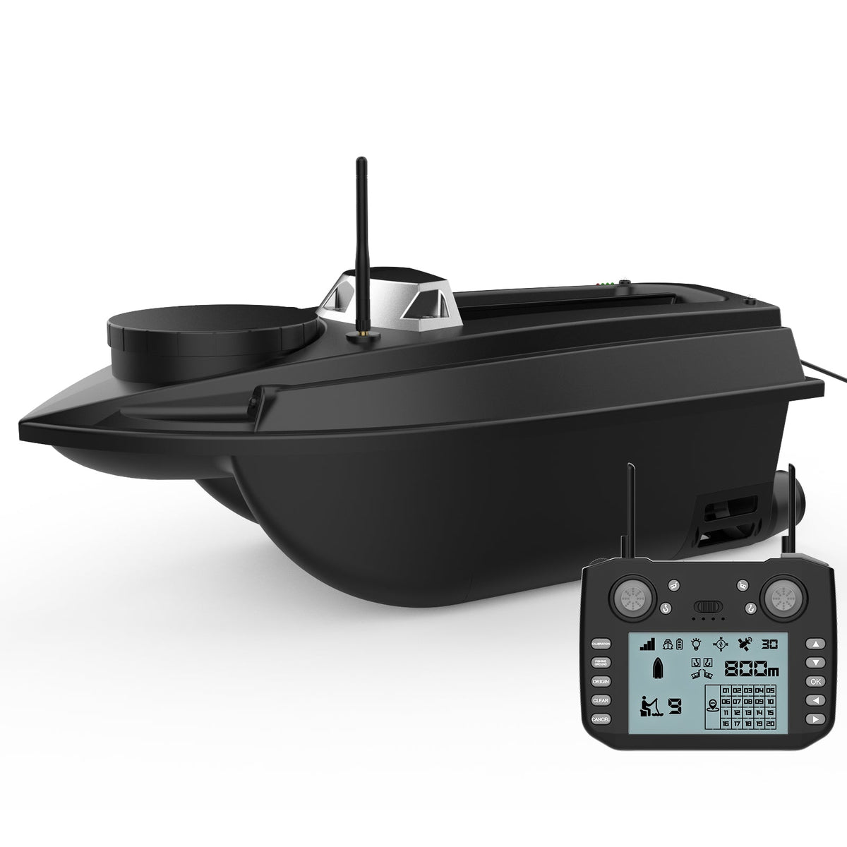 LOKEEVAN V030 Basic and V030 Fishfinder long-session GPS bait boat